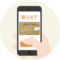 2.会員券をスマホ上でクレジットカード購入
